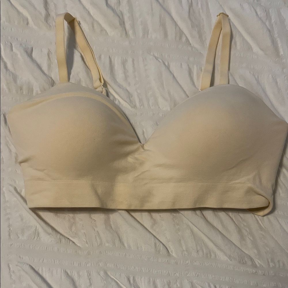 Shapermint Cream Comfort Bra